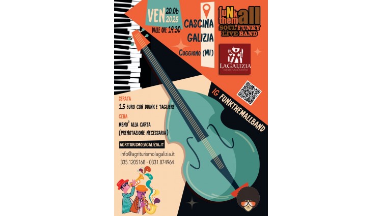 APERITIVO CON MUSICA DAL VIVO DEI CON I FUNK THE MALL BAND